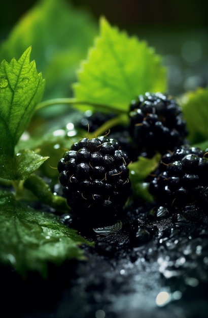 Fresh blackberry