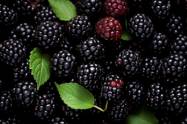 Fresh Blackberrys as background Fresh Blackberrys