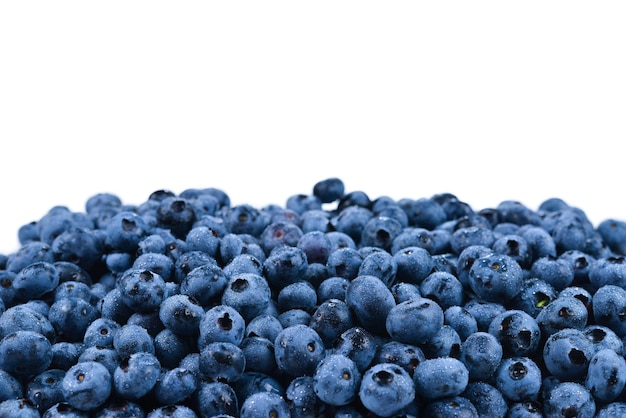 Fresh blueberry background Texture blueberry berries close up