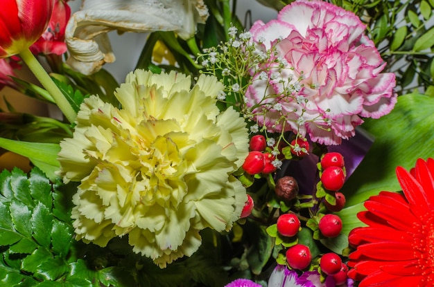 Fresh bouquet of flowers