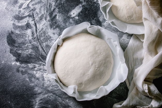 Fresh bread dough