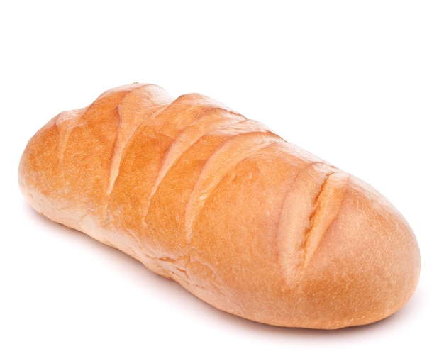 fresh bread isolated on white background cutout