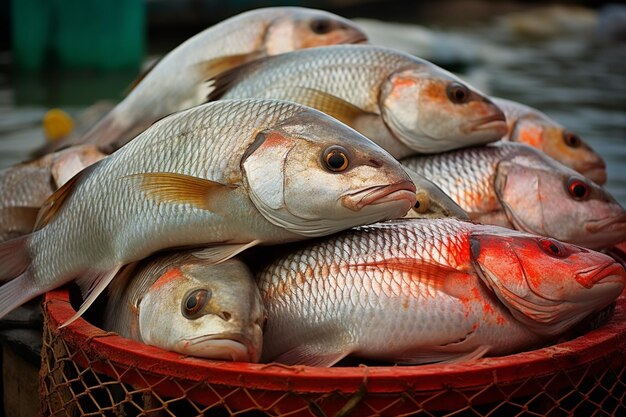 Fresh Catch fish meat photo