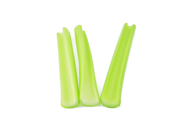 Fresh celery isolated