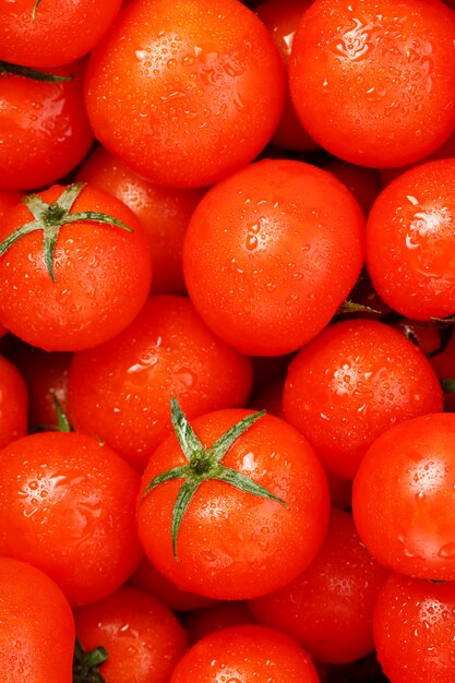 Fresh cherry tomatoes