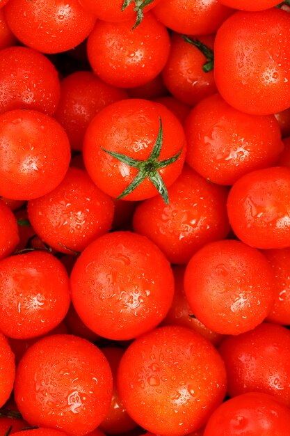 Fresh cherry tomatoes