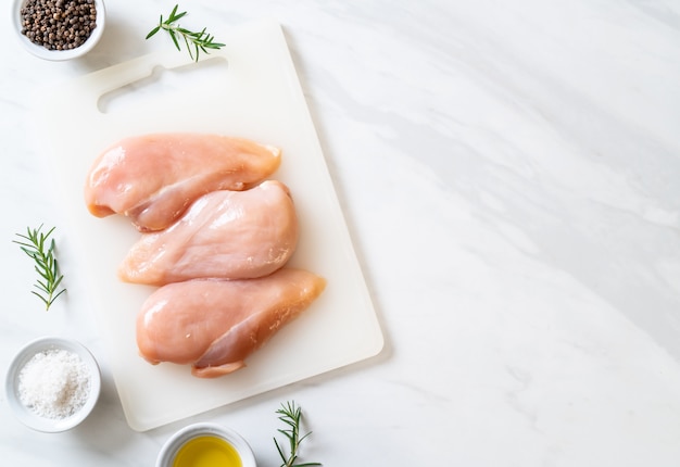 fresh chicken breast raw