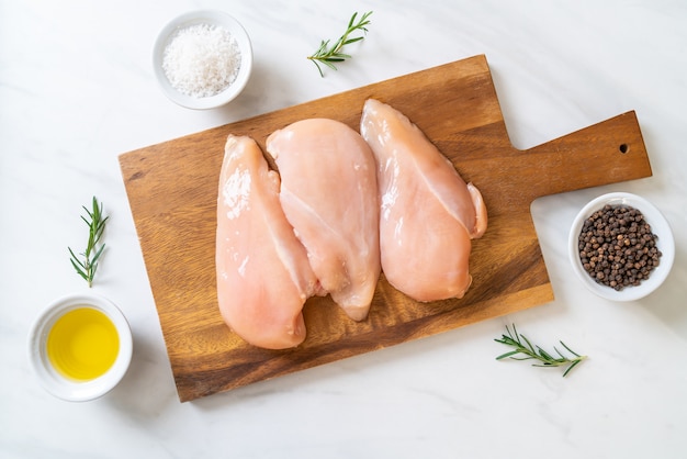 fresh chicken breast raw