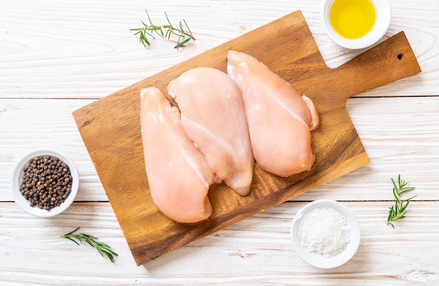 fresh chicken breast raw