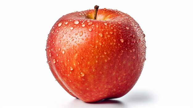 fresh chinese apple isolated