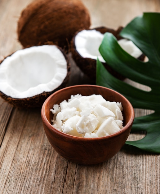 Fresh coconut oil