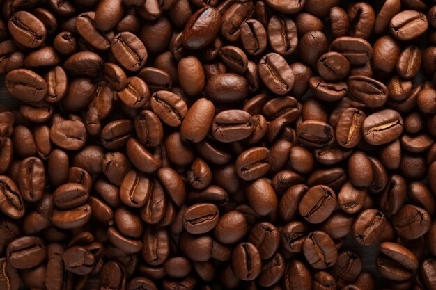 Fresh coffee beans