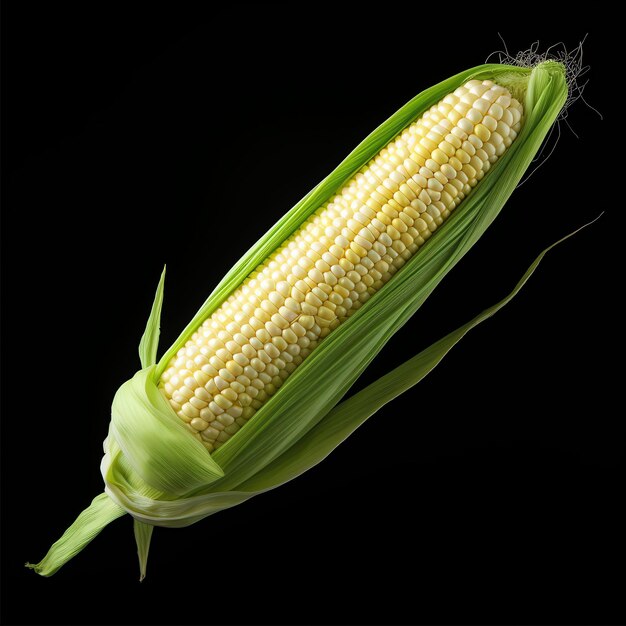 fresh corn real photo photorealistic stock photography