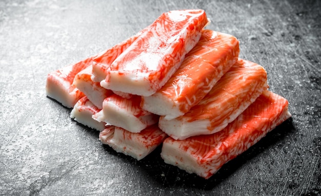 Fresh crab sticks