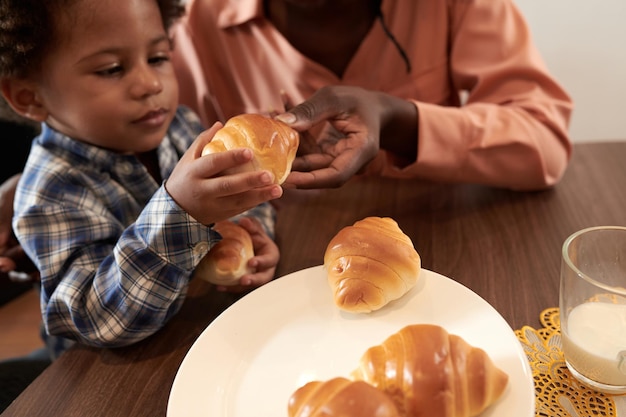 Fresh Croissants for Breakfast