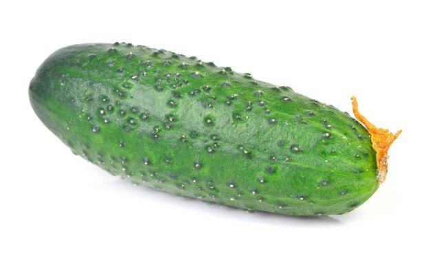 Fresh cucumber isolated