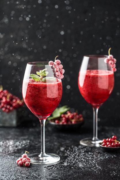 Cocktail di ribes fresco