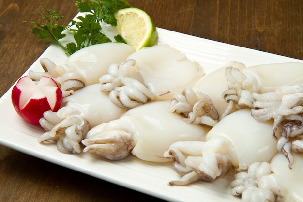 Fresh cuttlefish