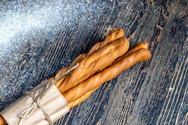 写真 小麦粉などの天然物を使った焼きたての美味しいパン