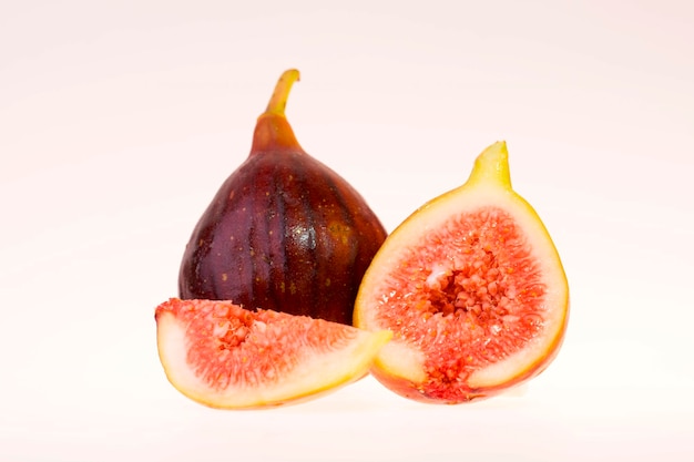 fresh and delicious fruit isolated on white background