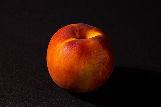 A fresh delicious red peach