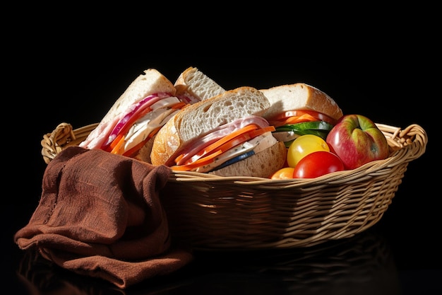 Fresh and delicious sandwiches