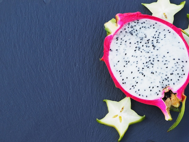 Fresh dragon fruit