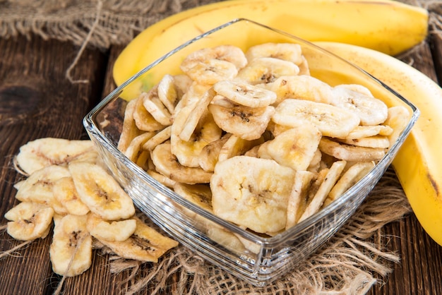 Fresh dried Banana Chips