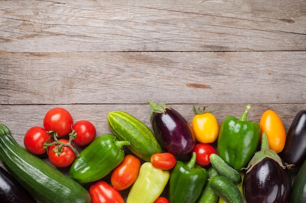 Fresh farmers garden vegetables