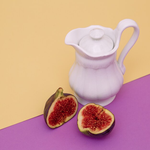 Fresh Figs and Kitchen Decor. Minimal art