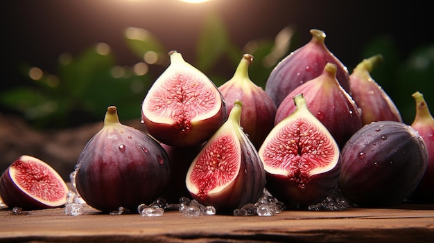 Photo fresh figs