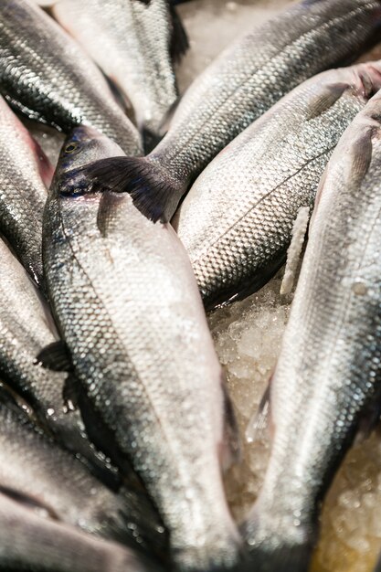 写真 氷の新鮮な魚