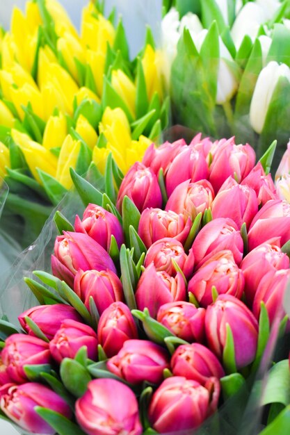 Fresh flower bouquets