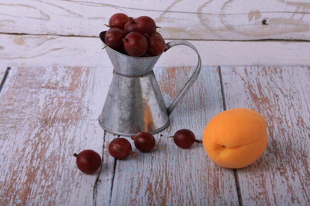 fresh fruit food apricot gooseberry