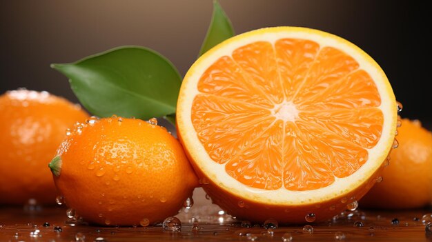 Fresh fruit orange