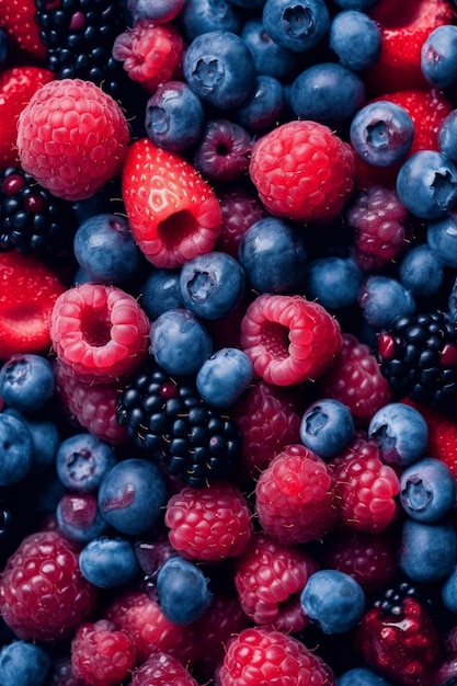 Fresh Fruits Ai generative