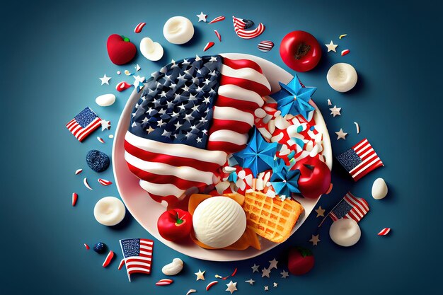 fruit for 4th of july
