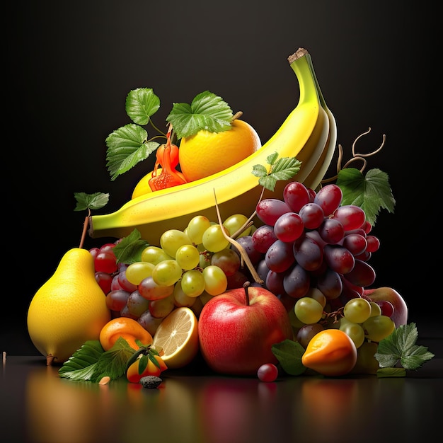 Fresh fruits and vegetables