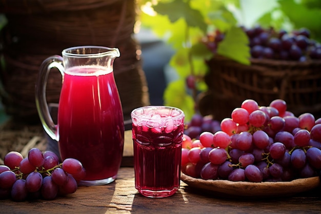 Fresh grape juice