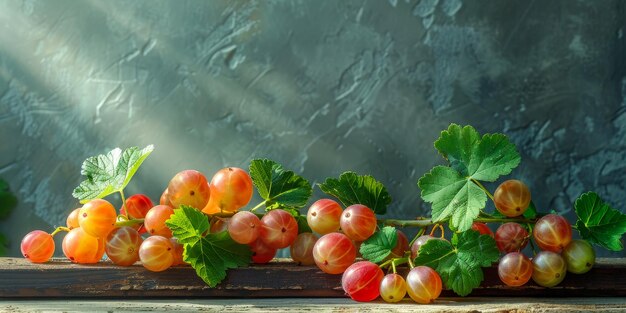 Fresh Grapes Arranged on a Table