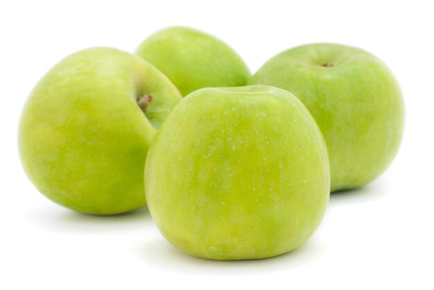 Fresh green apples