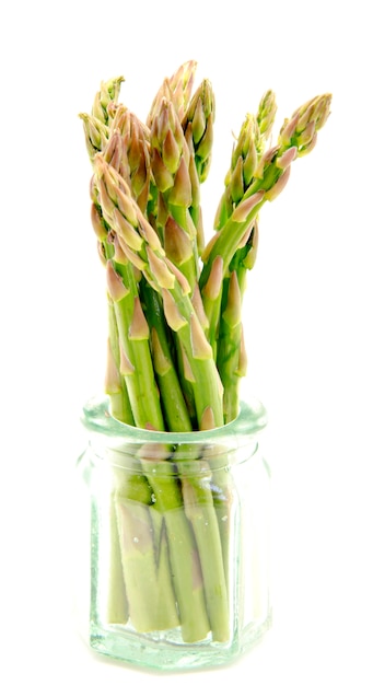 Fresh green asparagus