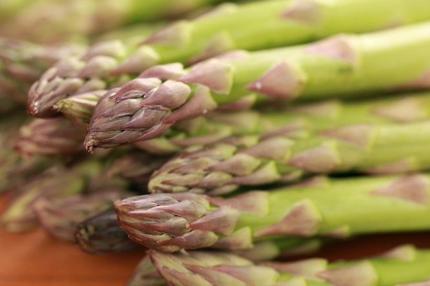 Fresh green Asparagus