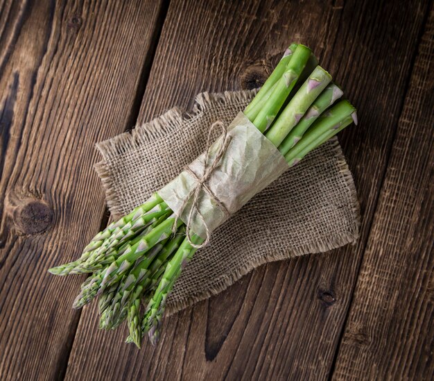 Fresh green Asparagus