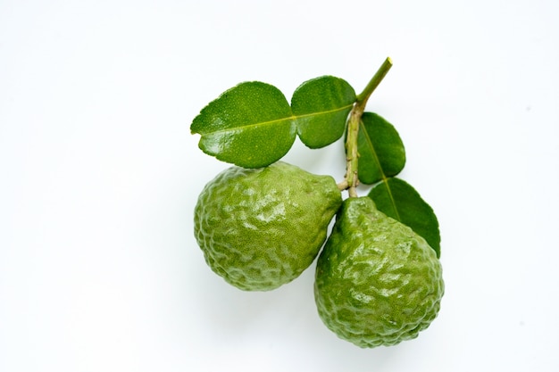 Fresh green bergamot Thai herb for spa