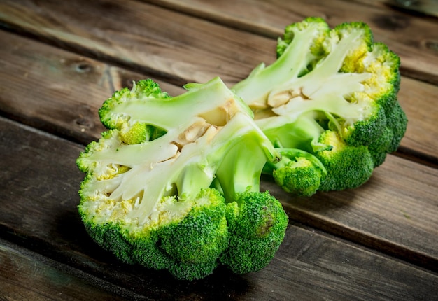 Fresh green broccoli