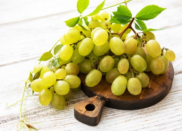 Fresh green grape