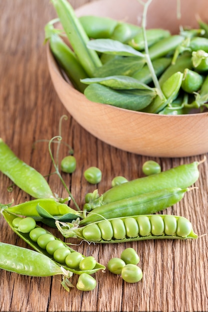 Fresh green pea