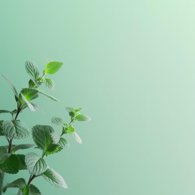 Fresh green salad leaves