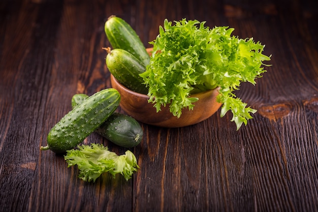 Fresh green vegetables 